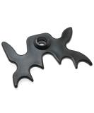 Black Plastic Slip-On Moosehead Bridge Head for Billiard Pool Cue Stick by DGZZI - Buy Online on SooperMarket.com