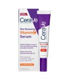 CeraVe Vitamin C Serum with Hyaluronic Acid - Skin Brightening 10% Pure Vitamin C - 1 Fl Oz - Buy Online on SooperMarket.com