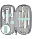 marQus Solingen Germany Manicure Sets for Women & Men 7 Pcs Set - Quality Grooming Kit Nail Clippers & Toenail Clippers tweezers Nail Kit - Fabulous Gift for all Occasions 3. Mint - Buy Online on SooperMarket.com