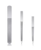 Urbanstrive 3-Piece Diamond Nail File Set - Stainless Steel Double-Sided Metal Buffer Files for Salon Quality Manicures at Home and On-the-Go - Buy Online on SooperMarket.com