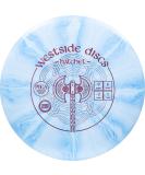 Westside Discs Origio Burst Hatchet Fairway Disc Golf Driver | Great for Beginners | Easy to Throw Frisbee Golf Disc | 170g Plus | Stamp Color and Burst Pattern Will Vary Blue - Buy Online on SooperMarket.com