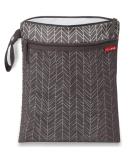 Skip Hop Grab and Go Wet/Dry Bag - Grey Feather | Waterproof Organizer Bag - Buy Online on SooperMarket.com