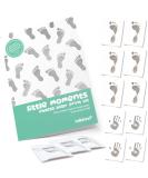 Inkless Baby Hand and Foot Print Kit - Includes 10 Sheets & 3 Towelettes - Perfect for Framing - Buy Online on SooperMarket.com