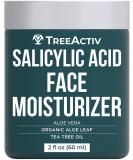 TreeActiv Acne Treatment Face Cream with Salicylic Acid & Tea Tree Oil - 90 Day Supply - Buy Online on SooperMarket.com