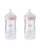 NUK Simply Natural Baby Bottle 9 oz (2-Pack) | Ideal for 1+ Months - Buy Online on SooperMarket.com
