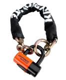 Kryptonite New York Cinch Ring Chain 12mm x 75cm with EVS4 Disc Shackle - Ultimate Security Solution - Buy Online on SooperMarket.com