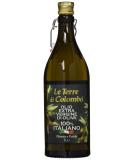 Le Terre di Colombo 100% Italian Extra Virgin Olive Oil Ribbed Bottle with Mechanical Closure 1 l 1 l (Pack of 1) - Buy Online on SooperMarket.com