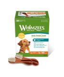 Whimzees by wellness toothbrush natural grain -free dental care snacks couch sticks for large dogs monthly packing (30 pieces) size L 1.8 kg (1 Pack) 30 monthly box single - Buy Online on SooperMarket.com