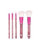 The Creme Shop Hello Kitty Luv Wave Brush Collection - Versatile & Silky-Soft Makeup Brushes - Precise Shader, Blending Brush, Angled Detailer, Blush Brush, Powder Brush - Durable & Easy to Wash - Set - Buy Online on SooperMarket.com
