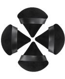 HEYMKGO 4 pcs Triangle Powder Puffs for Pressed Powder Velvet Setting Makeup - Reusable Dual-use Face Puff - Buy Online on SooperMarket.com