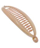 Camila Paris CP2889 French Large Banana Clip Hair Comb  Flexible Banana Clips Hair for Thick Hair Ponytail Holder Interlocking Banana Hair Clips Styling Hair Banana Clips for Women Made in France 5.5 Inch (Pack of 1) Bei... - Buy Online on SooperMarket.com