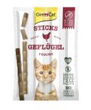 Gimcat sticks poultry - soft stings with high meat content and without sugar additive - 1 pack (1 x 4 sticks) poultry 4 pieces (1 Pack) - Buy Online on SooperMarket.com