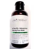 Skin Nutrition Botanical s - Tea Tree Oil + Salicylic Acid Balancing Face Wash 4oz (118ml)  4 Ounce (Pack of 1) - Buy Online on SooperMarket.com