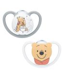 Buy NUK Space Pacifier 6-18 Months - Winnie the Pooh | 2 Pack | Best for Babies Worldwide - Buy Online on SooperMarket.com