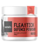 animigo Flea Powder For Cats & Dogs 100g Natural Chicken Flavor With Vitamins & Garlic Powder - Effective & Natural Supplement (Alternate Of Flea Tablets For Dogs & Cats) - For Immunity & Digestion - Buy Online on SooperMarket.com