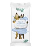 Gl ckstier Dog Care Wipes - Perfect Coat Care on the Go (60 pcs) | Wet Dog Wipes for Easy Cleaning - Buy Online on SooperMarket.com