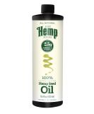 Just Hemp Foods Cold Pressed Hemp Seed Oil 16.9 fl oz - Pure & Natural - Buy Online on SooperMarket.com