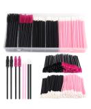Yokilly 300PCS Disposable Mascara & Lip Wands Set - Makeup Tool Kit with Organizer Box (Black+Pink) - Buy Online on SooperMarket.com