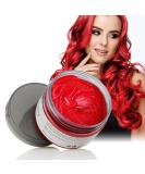 Temporary Hair Wax Color - Washable Hairstyle Dye for Men & Women | Natural Ingredients - 120g Red - Buy Online on SooperMarket.com