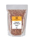 Manor Springs Organic Pinto Beans 500g - Premium Quality, Non-GMO, Certified Organic - Buy Online on SooperMarket.com