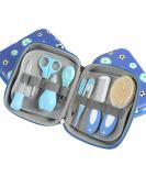 RoseFlower Baby Healthcare and Grooming Kit - 9 in 1 Newborn Essentials Nursery Care Set for Infant Toddlers - Nail Clipper, Nose Cleaner, Toothbrush, Nasal Aspirator - Boys Girls Kids - Buy Online on SooperMarket.com