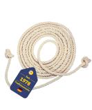 Best Sporting Springs rope made of cotton and Jute I 100% natural product I Top quality I without handles I length 280 cm i is suitable for club school and recreational sports - Buy Online on SooperMarket.com