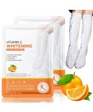 TBeautfave Foot Peel Mask 2 Pack Exfoliating Foot Mask Vitamin C Moisturizing Socks Feet Hard Skin Remover Feet Peeling Socks Whitening and Nourishing Foot Mask Foot Care Extra Long Foot Mask - Buy Online on SooperMarket.com