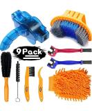 focopot Bike Cleaning Kit (9pcs), Including Chain Cleaner for Cycling,Bicycle Clean Brush Tools for Mountain/MT/Road/BMX Bike - Buy Online on SooperMarket.com