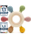 Okonkn Bei ring Baby 2024 | BPA-Free Silicone Teething Toy for 3-12 Months | Safe Accessories for Boys & Girls | 1 Piece - Buy Online on SooperMarket.com