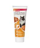 Beaphar - Multi Vit Paste Cat - For Cats - With Taurin Biotin Omega 3 and 6 - 0% Sugar additive - daily vitaminus - supports well -being - 250 g multi -vitamin 250 gr - Buy Online on SooperMarket.com