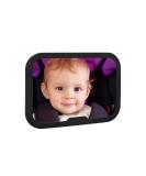 Altabebe AL1104 Black Back Seat Mirror - Easy Installation and Wide Angle View - Buy Online on SooperMarket.com