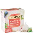 Twinings Strawberry and Elderflower Herbal Tea bags 20 Tea bags STRAWBERRY/ELDERFLOWER Single - Buy Online on SooperMarket.com