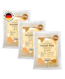 Konjak Rice - Zero Carb & Low-Calorie Shirataki Rice | Gluten-Free Vegan Keto-Friendly | 3x210g Fiber Kingdom - Buy Online on SooperMarket.com