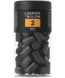 Lakrids by B low - 2 - Salty - 360g - Vegan Gourmet Lacritz made of Denmark - Gluten -free & without gelatin - can made of 100% recycled PET 2 - Salty 360 G (1 SPALL) - Buy Online on SooperMarket.com