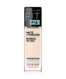Maybelline Fit Me Matte + Poreless Liquid Oil-Free Foundation - Fair Ivory - 1 fl. oz - Buy Online on SooperMarket.com