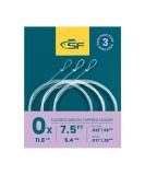 Buy SF 3 Pack Pre-Bound Loop-Fly Fishing Leaders - Conical Fluorocarbon 2.5m & 2.9m 7.5ft-0X - International Shipping Available - Buy Online on SooperMarket.com