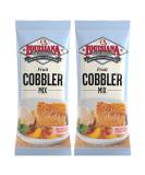 Louisiana Cobbler Mix 10.58 oz - Pack of 2 | Delicious Southern Dessert Blend - Buy Online on SooperMarket.com