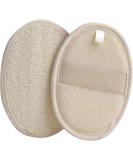 Exfoliating Loofah Sponge | Large Body Scrubber for Spa & Shower | Ideal for Men & Women - Buy Online on SooperMarket.com
