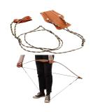 SOPOGER Archery Recurve Bow Stringer Tool - Longbow Limbsaver String Protective Accessory in Brown - Buy Online on SooperMarket.com