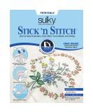 Stick N Stitch Self Adhesive Wash Away Stabilizer Twelve Sheets of 8-1/2 x 11 - Buy Online on SooperMarket.com
