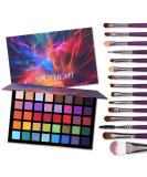 UCANBE Spotlight Eyeshadow Palette  15 PCS Eye Brushes Makeup Set Professional 40 Color Matte Shimmer Glitter Eye Shadow Pallet Highly Pigmented Waterproof Long Lasting Make up Pallete 40 Color Set - Spotlight  Brushes - Buy Online on SooperMarket.com
