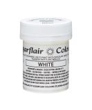 Sugarflair White Chocolate Colouring - Coloured Cocoa Butter for Adding Colour to Chocolate or Painting Directly Onto Chocolate Transfer Sheets or Moulds - 35g - Buy Online on SooperMarket.com