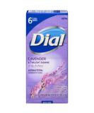Dial Antibacterial Deodorant Bar Soap  Lavender & Twilight Jasmine  6 Bars - 3.2 Oz Each - Buy Online on SooperMarket.com