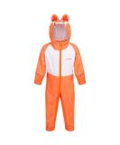 Regatta Girl's Charco All-in-One Suit 3 Years - JaffaOrange/White - Buy Online on SooperMarket.com