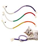 YANGCHUN Catnip Toy Bundle: Interactive Chew Rope for Indoor Cats - Natural Catnip Fillings, Teeth Cleaning and Stress Relief - 3 Pcs - Buy Online on SooperMarket.com