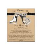 MyoSpark Ice Skating Bracelet - Figure Skater Gift for Skate Lovers | Skater Jewelry for Ice Skating Team - Ice Skating Card Included - Buy Online on SooperMarket.com