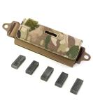 QWORK Helmet Counterbalance Weight Bag, Tactical Helmet Counterweight NVG Pouch for OPS Fast BJ PJ MH Tactical Helmets/Helmet Accessories Camo - Buy Online on SooperMarket.com