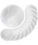 12pcs Bamboo Nursing Breast Pads w/ Laundry Bag - Contoured Leak-Proof Breastfeeding Nipple Pad for Maternity, Reusable Nipple Covers for Breastfeeding - Pastel Touch, 4.5 inch - Buy Online on SooperMarket.com