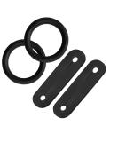 YNR PEACOCK SAFETY IRONS STIRRUPS RUBBER RINGS & LEATHER CLIPS TABS REPLACEMENT 1 PAIR - Buy Online on SooperMarket.com