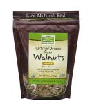 NOW Foods, Certified Organic Walnuts, Raw and Unsalted, Halves and Pieces, Good Source of Protein and Healthy Fatty Acids, Certified Non-GMO, 12-Ounce (Packaging May Vary) - Buy Online on SooperMarket.com